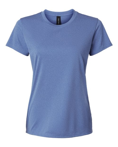AllPro 48000L Women's Pro-Lock Performance T-Shirt in Heather Royal