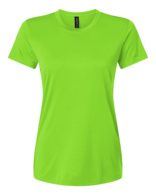 AllPro 48000L Women's Pro-Lock Performance T-Shirt in Lime