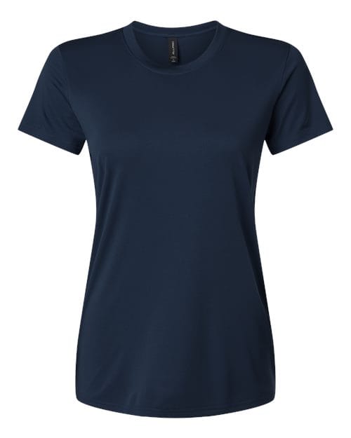 AllPro 48000L Women's Pro-Lock Performance T-Shirt in Navy