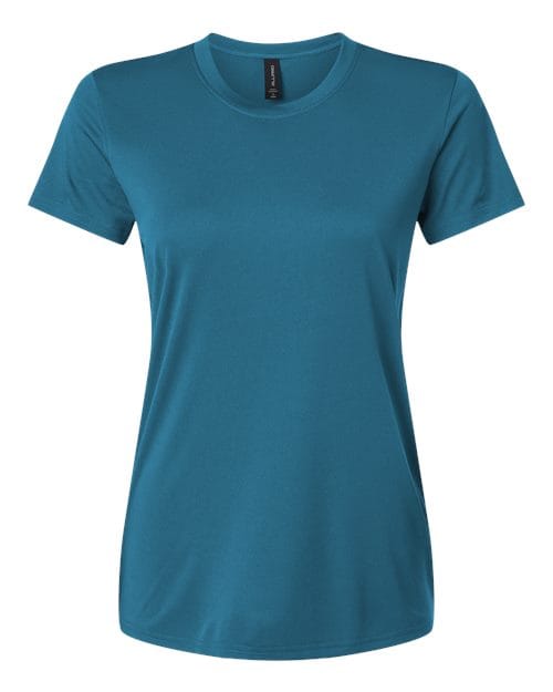 AllPro 48000L Women's Pro-Lock Performance T-Shirt in Pacific Blue