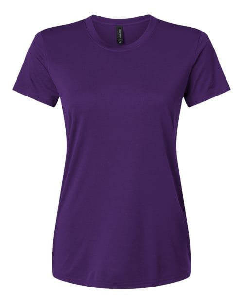 AllPro 48000L Women's Pro-Lock Performance T-Shirt in Purple