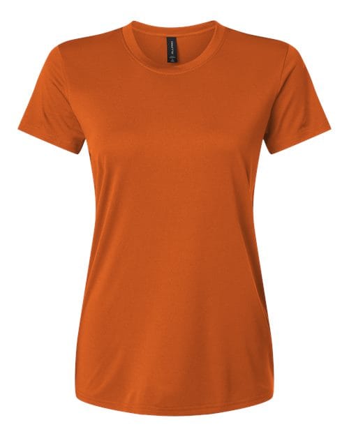 AllPro 48000L Women's Pro-Lock Performance T-Shirt in Rust