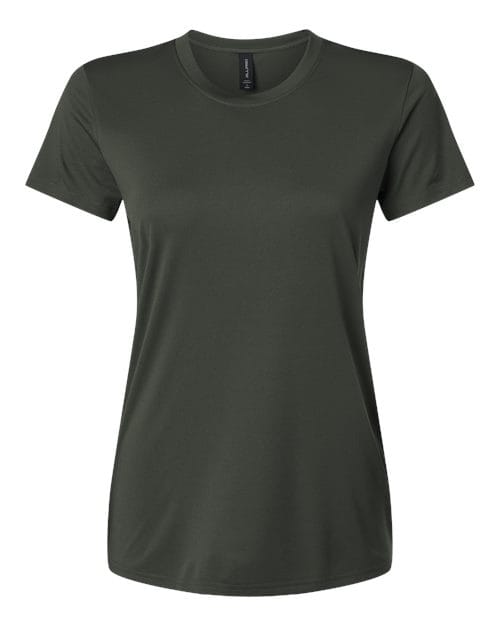 AllPro 48000L Women's Pro-Lock Performance T-Shirt in Smoke