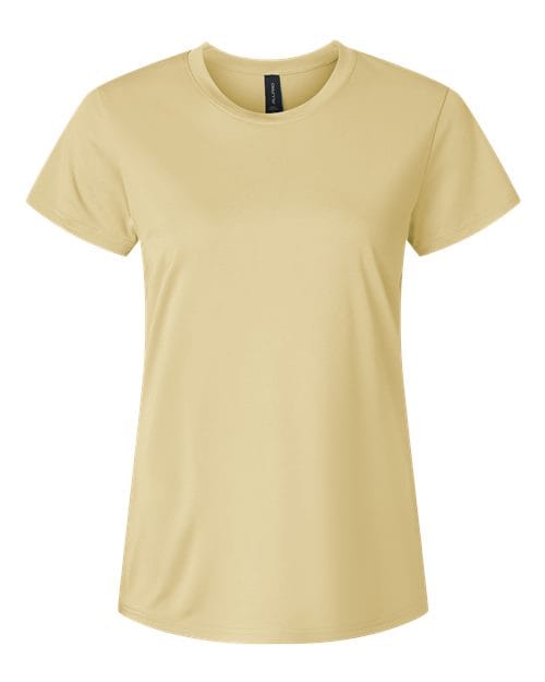 AllPro 48000L Women's Pro-Lock Performance T-Shirt in Vegas Gold