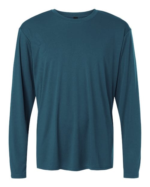 AllPro 48400 Unisex Pro-Lock Performance Long Sleeve T-Shirt in Atlantic Blue