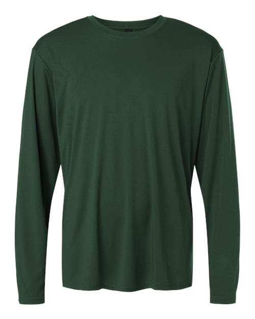 AllPro 48400 Unisex Pro-Lock Performance Long Sleeve T-Shirt in Forest Green