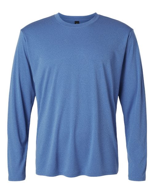 AllPro 48400 Unisex Pro-Lock Performance Long Sleeve T-Shirt in Heather Royal