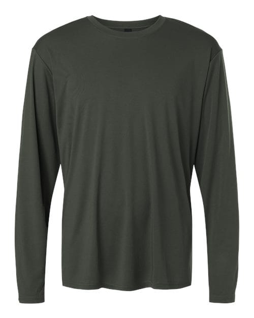 AllPro 48400 Unisex Pro-Lock Performance Long Sleeve T-Shirt in Smoke