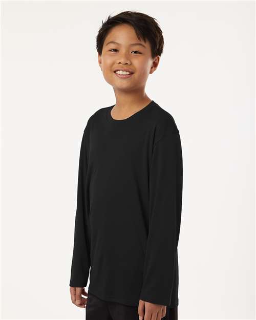 AllPro 48400Y Youth Pro-Lock Performance Long Sleeve T-Shirt in 