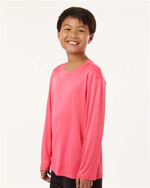 AllPro 48400Y Youth Pro-Lock Performance Long Sleeve T-Shirt in 