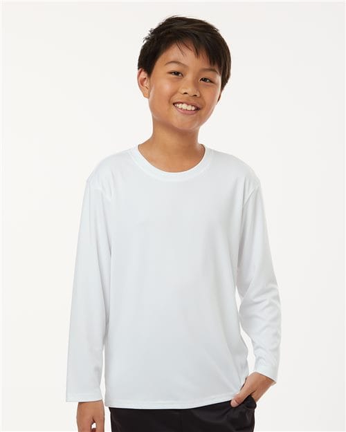 AllPro 48400Y Youth Pro-Lock Performance Long Sleeve T-Shirt in 