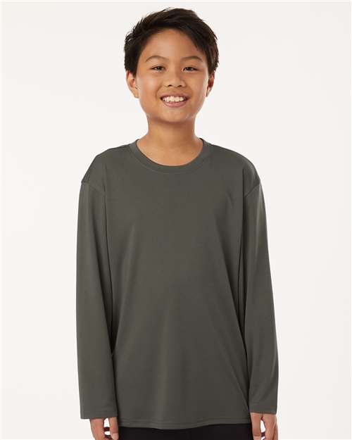 AllPro 48400Y Youth Pro-Lock Performance Long Sleeve T-Shirt in 