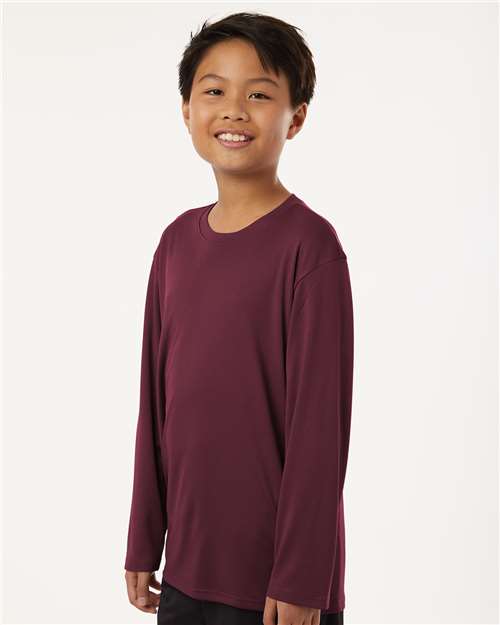 AllPro 12548 AllPro 48400Y Youth Pro-Lock Performance Long Sleeve T-Shirt