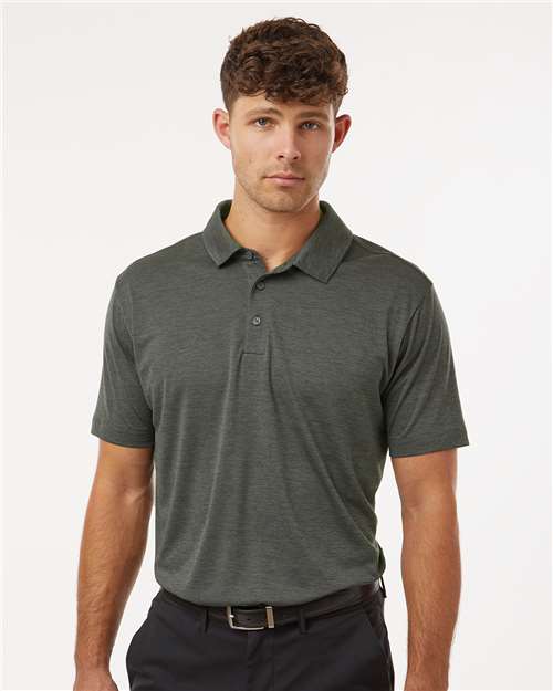 AllPro 4HM00 Men's Pro-Lock Performance Mélange Polo in 