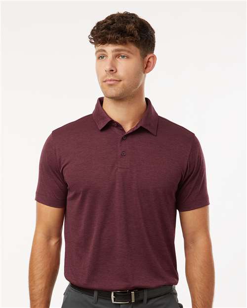 AllPro 4HM00 Men's Pro-Lock Performance Mélange Polo in 