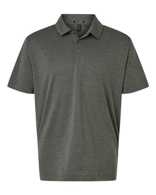 AllPro 4HM00 Men's Pro-Lock Performance Mélange Polo in 