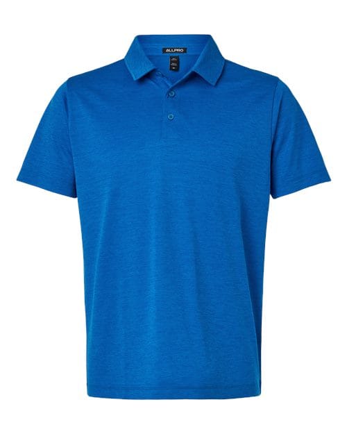 AllPro 4HM00 Men's Pro-Lock Performance Mélange Polo in 