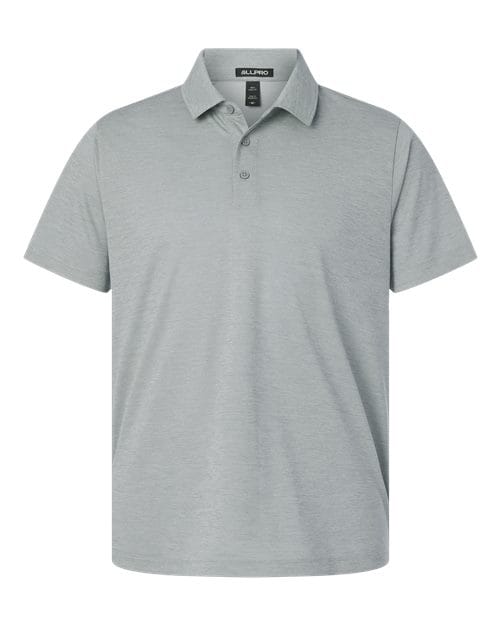 AllPro 4HM00 Men's Pro-Lock Performance Mélange Polo in 