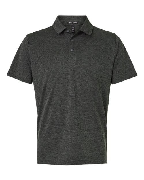AllPro 4HM00 Men's Pro-Lock Performance Mélange Polo in 