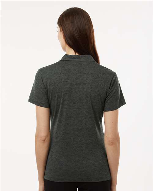 AllPro 4HM00L Women's Pro-Lock Performance Mélange Polo in 