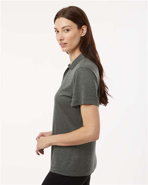 AllPro 4HM00L Women's Pro-Lock Performance Mélange Polo in 