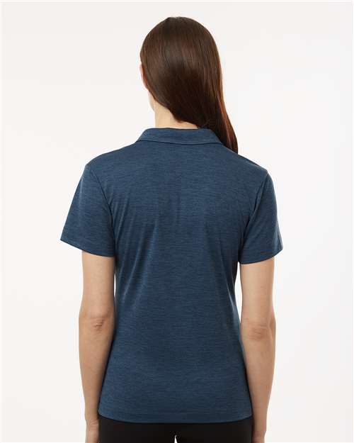 AllPro 4HM00L Women's Pro-Lock Performance Mélange Polo in 