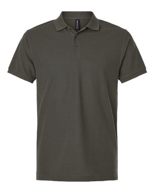 AllPro 62800 Men's Pique Polo in Charcoal