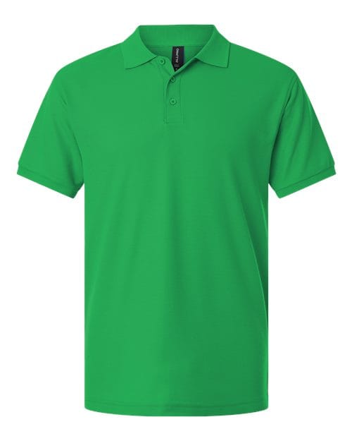 AllPro 62800 Men's Pique Polo in Kelly Green