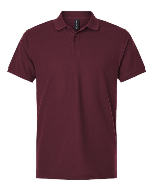 AllPro 62800 Men's Pique Polo in Maroon