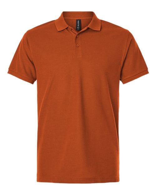 AllPro 62800 Men's Pique Polo in Rust