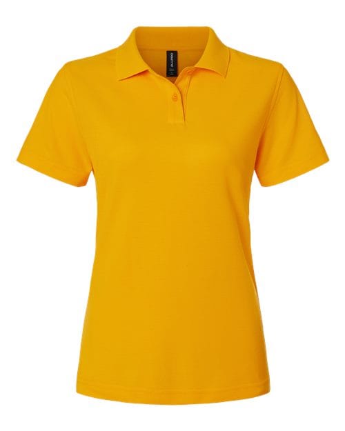 AllPro 62800L Women's Pique Polo in Gold