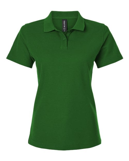 AllPro 62800L Women's Pique Polo in Olive Green