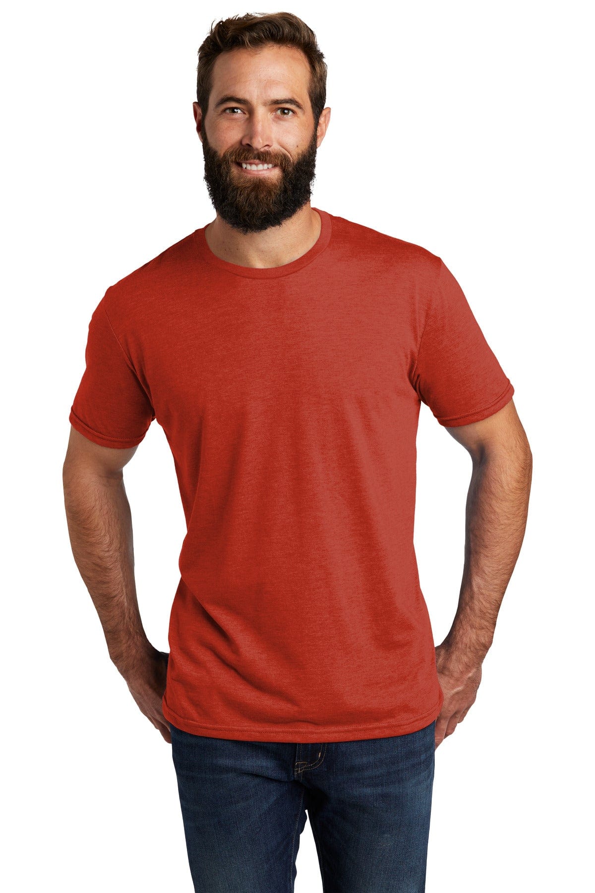 Allmade AL2004 Unisex Tri-Blend Tee in Desert Sun