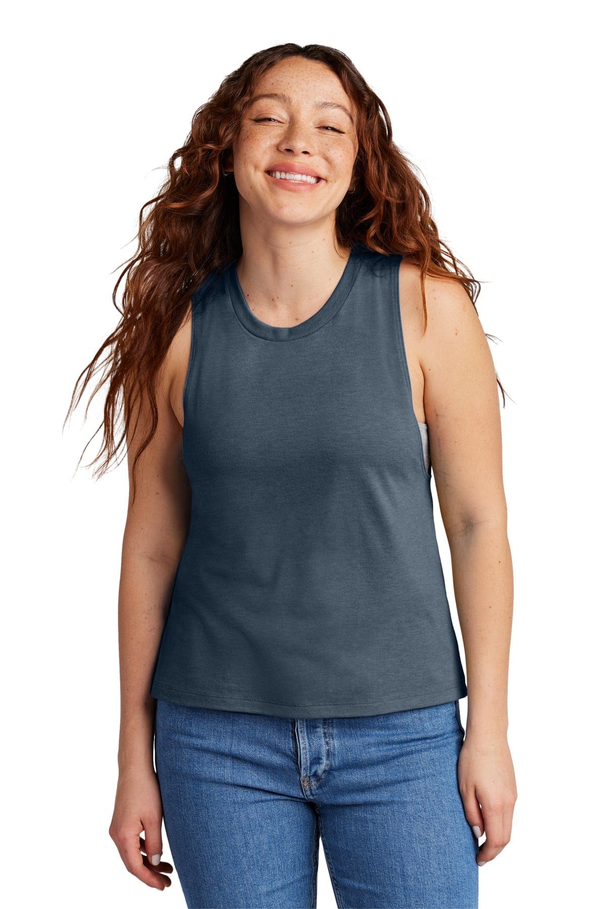 Allmade AL2020 Women's Tri-Blend Muscle Tank in 