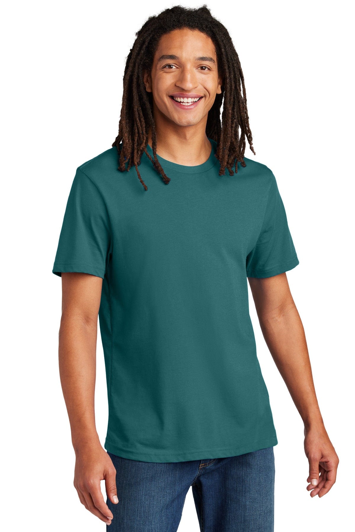Allmade AL3000 Unisex Heavyweight Recycled Cotton Tee in Oceanic Teal