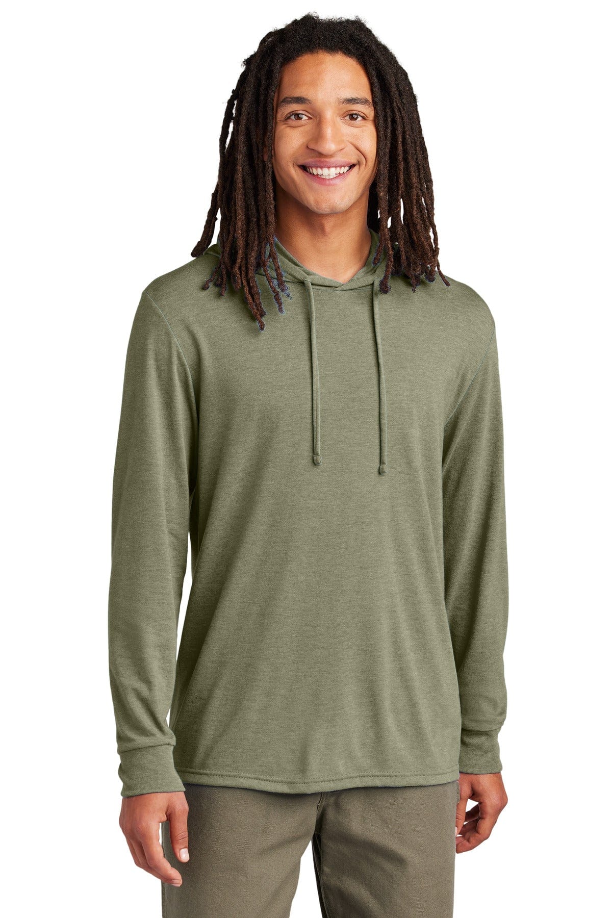Allmade AL6003 Unisex Tri-Blend Hoodie Tee in 