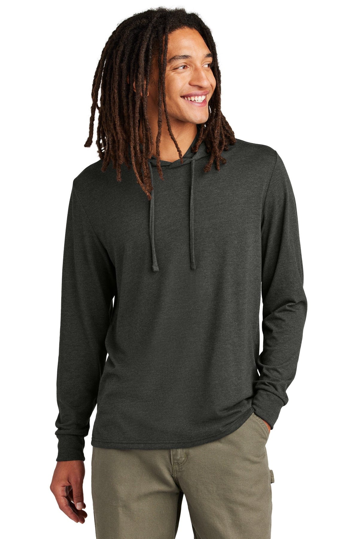 Allmade AL6003 Unisex Tri-Blend Hoodie Tee in 