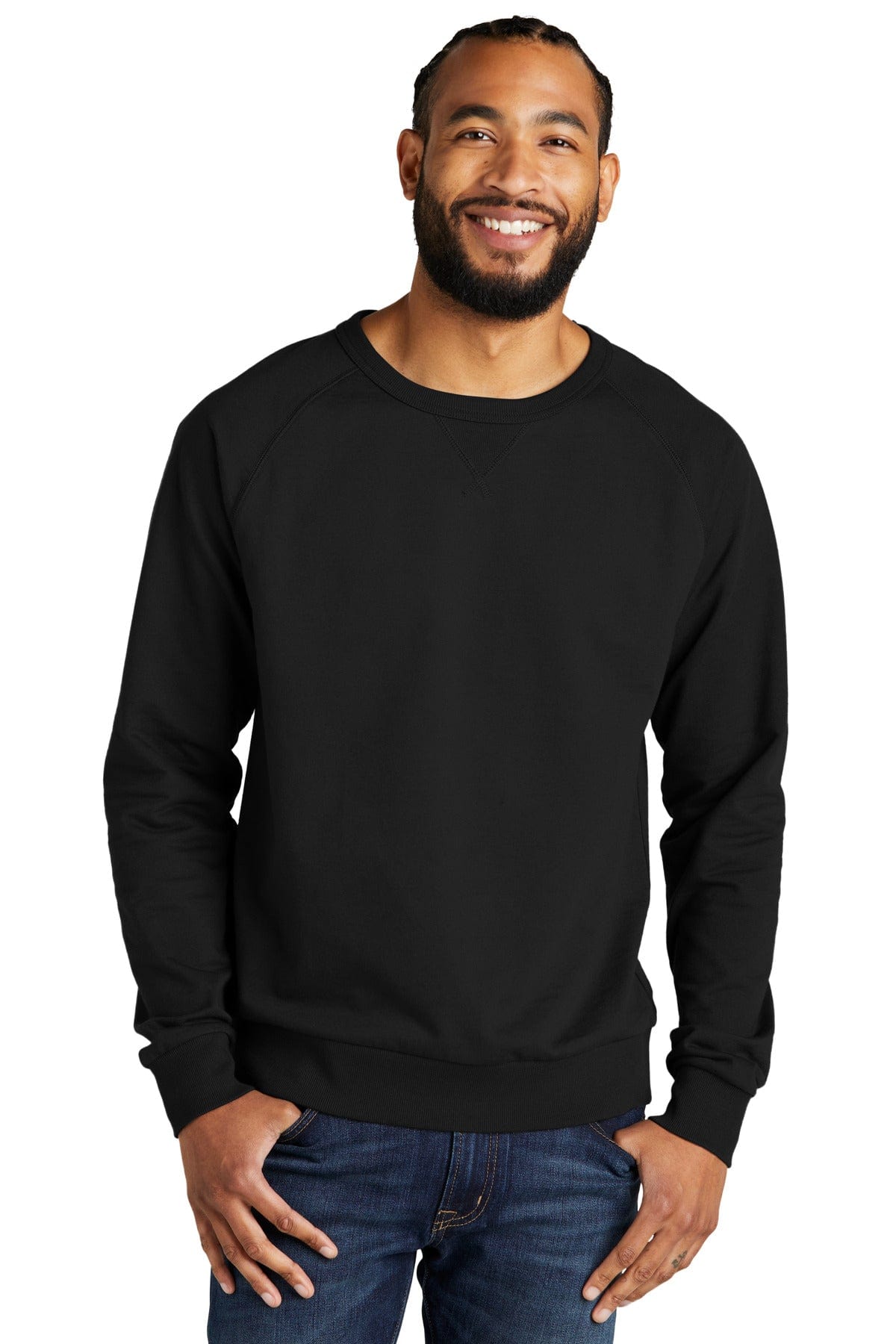 Allmade Unisex Organic French Terry Crewneck Sweatshirt AL4004 in 