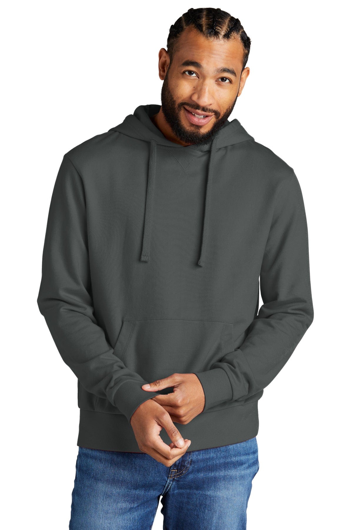 Allmade Unisex Organic French Terry Pullover Hoodie AL4000 in 
