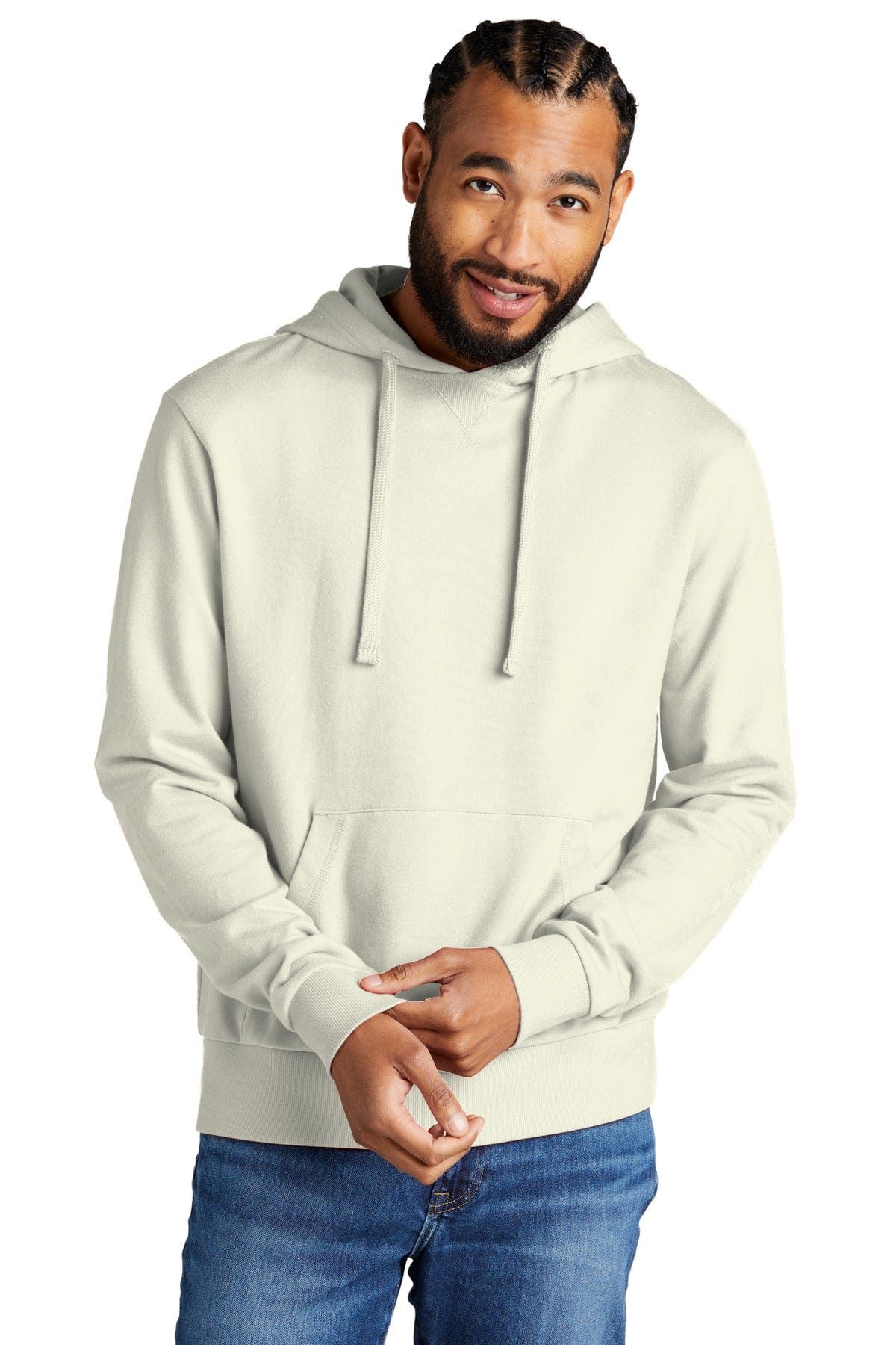 Allmade Unisex Organic French Terry Pullover Hoodie AL4000 in 