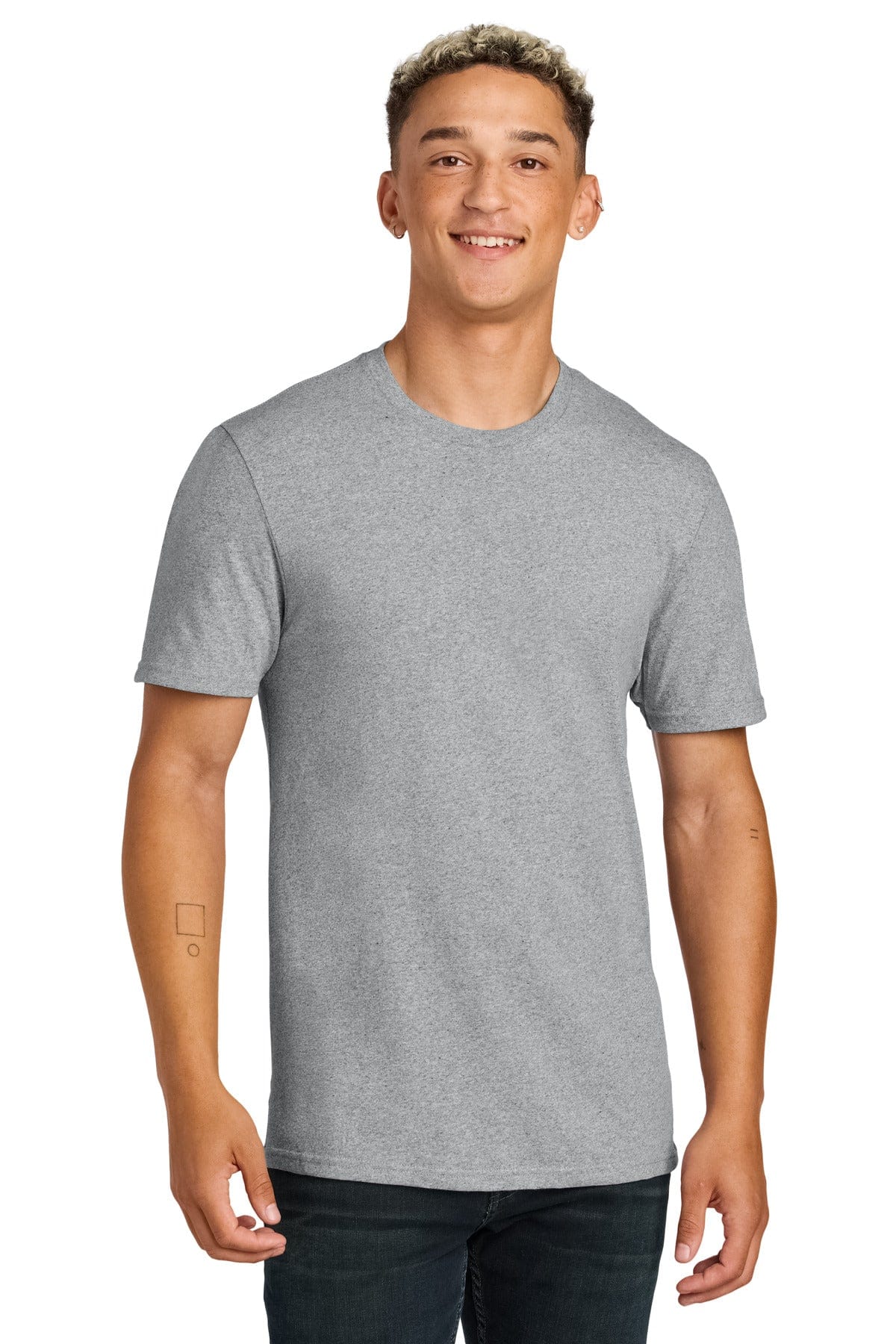Allmade Unisex Recycled Blend Tee AL2300 in Remade Grey Heather