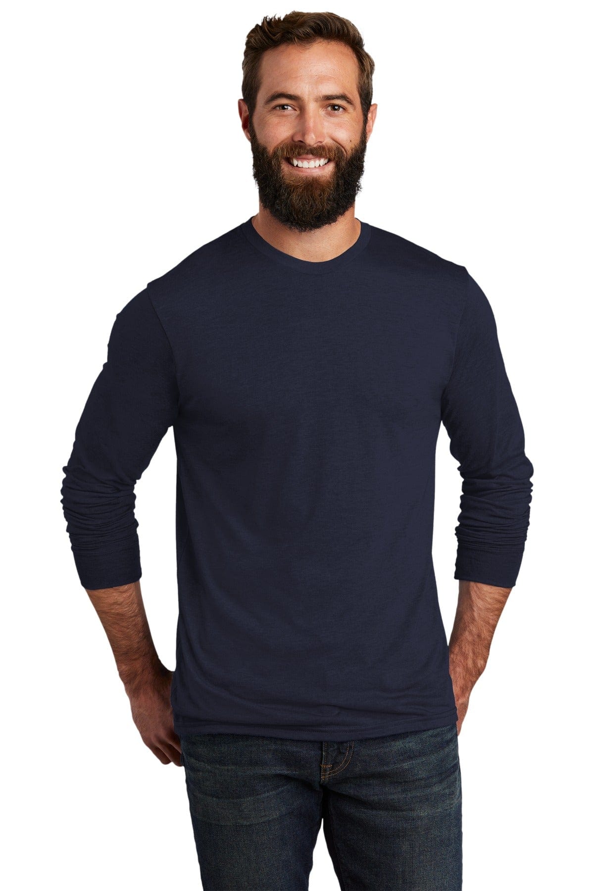 Allmade Unisex Tri-Blend Long Sleeve Tee AL6004 in 