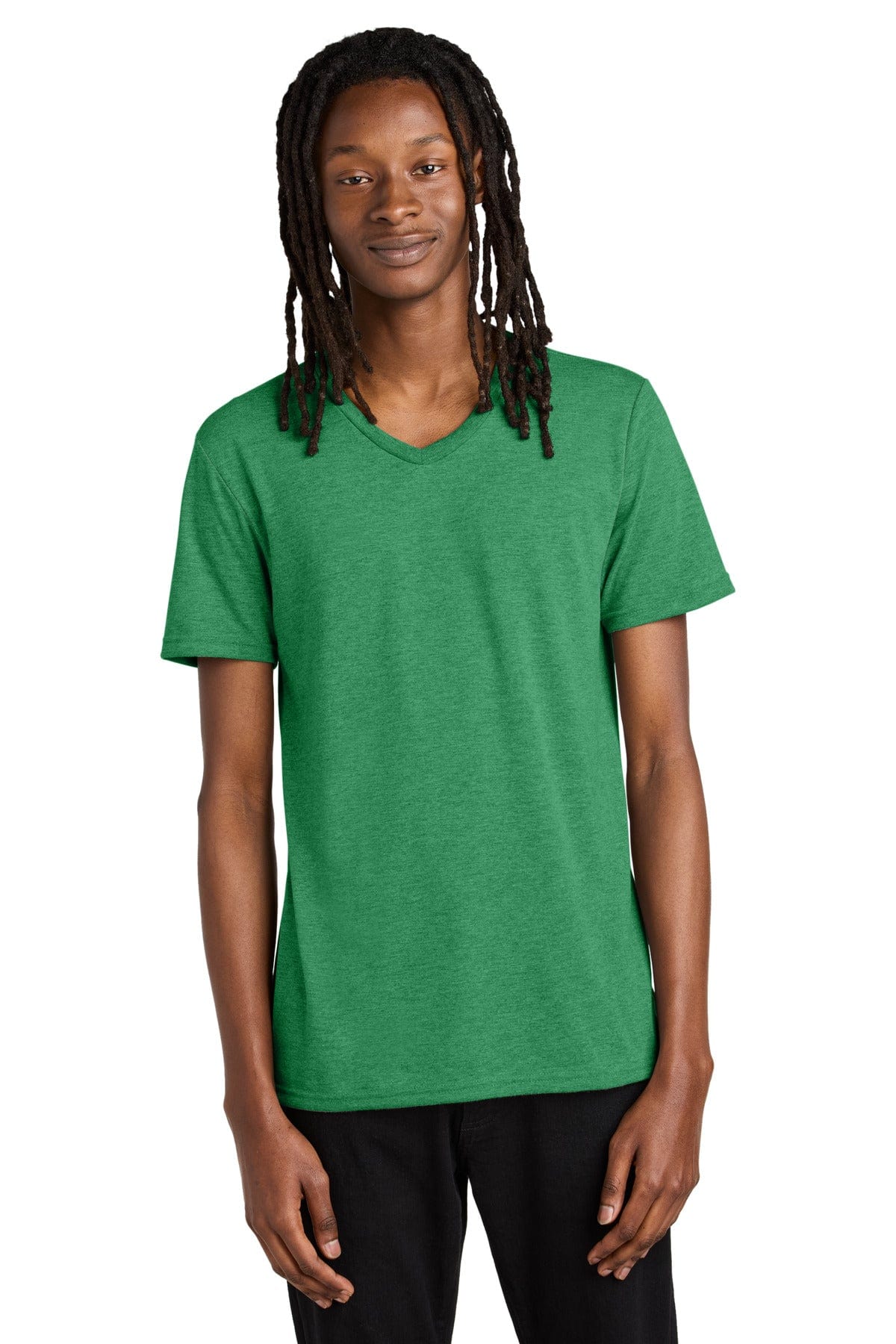 Allmade Unisex Tri-Blend V-Neck Tee AL2014 in Enviro Green