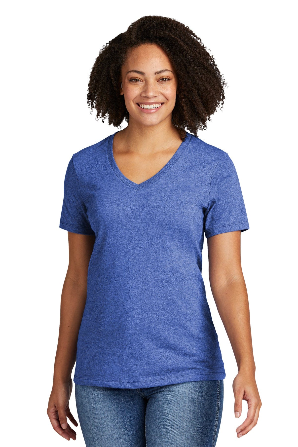Allmade Women's Recycled Blend V-Neck Tee AL2303 in 