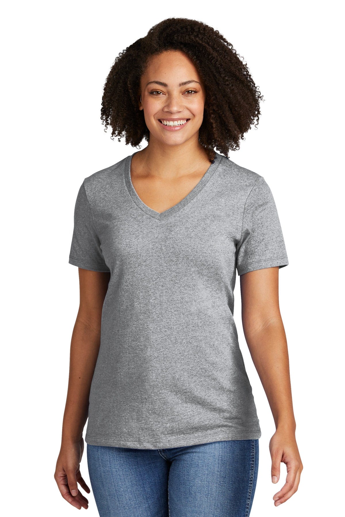 Allmade Women's Recycled Blend V-Neck Tee AL2303 in 