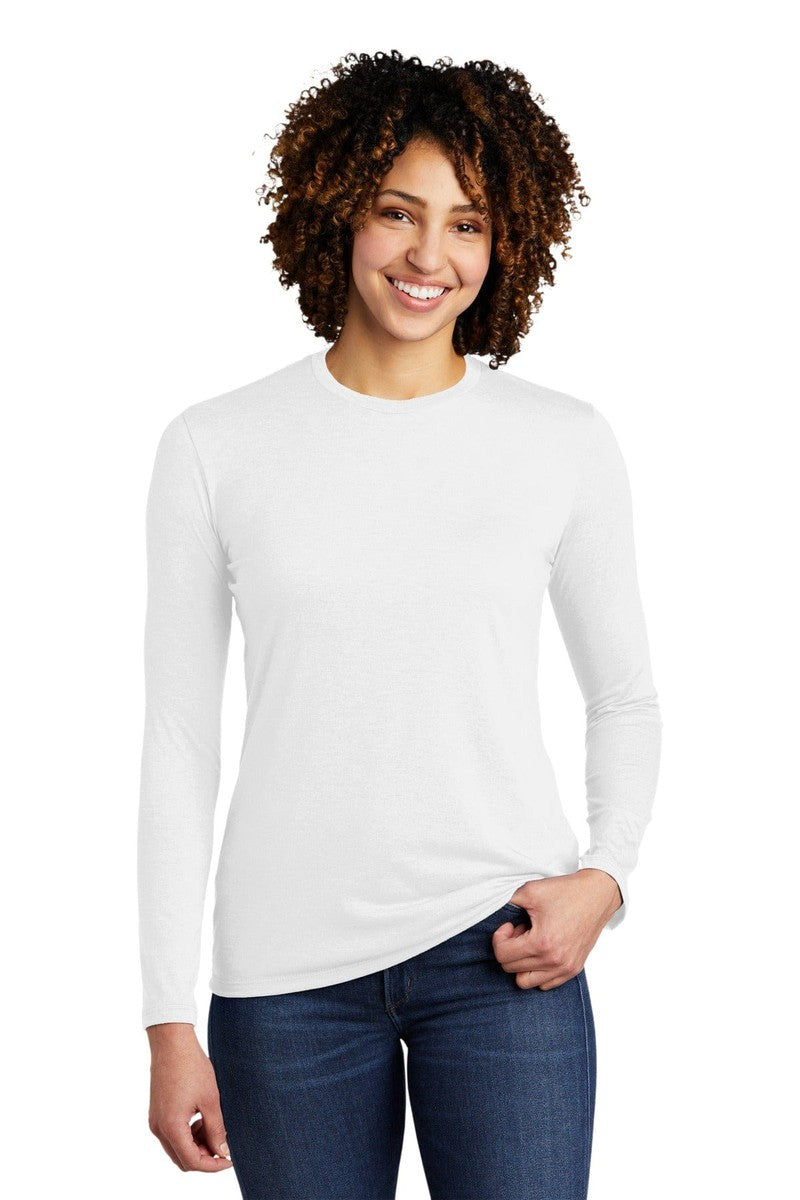 Allmade Women's Tri-Blend Long Sleeve Tee AL6008 in 