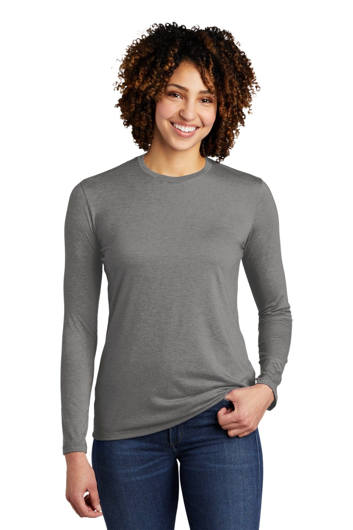 Allmade Women's Tri-Blend Long Sleeve Tee AL6008 in 