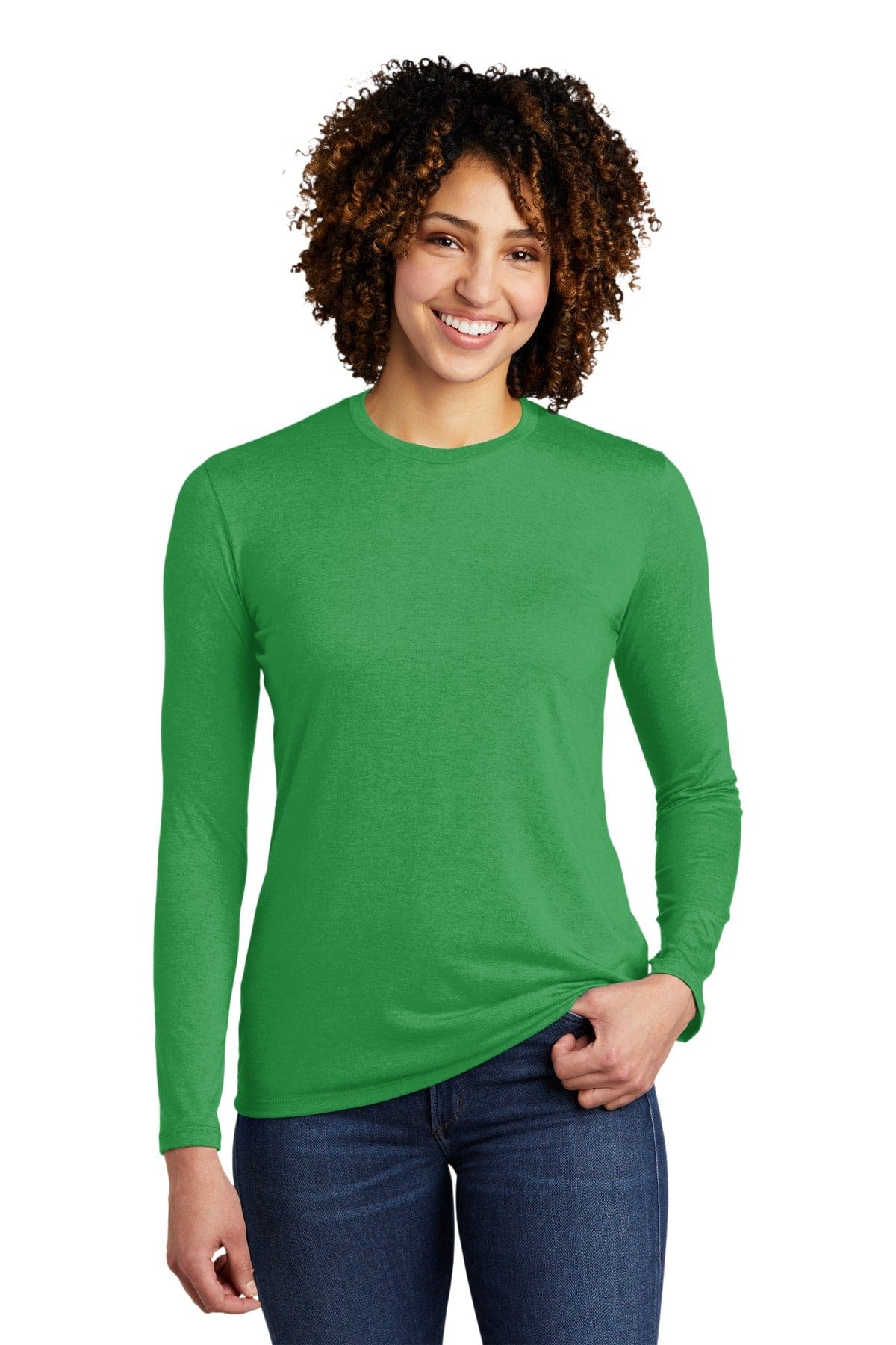 Allmade Women's Tri-Blend Long Sleeve Tee AL6008 in 