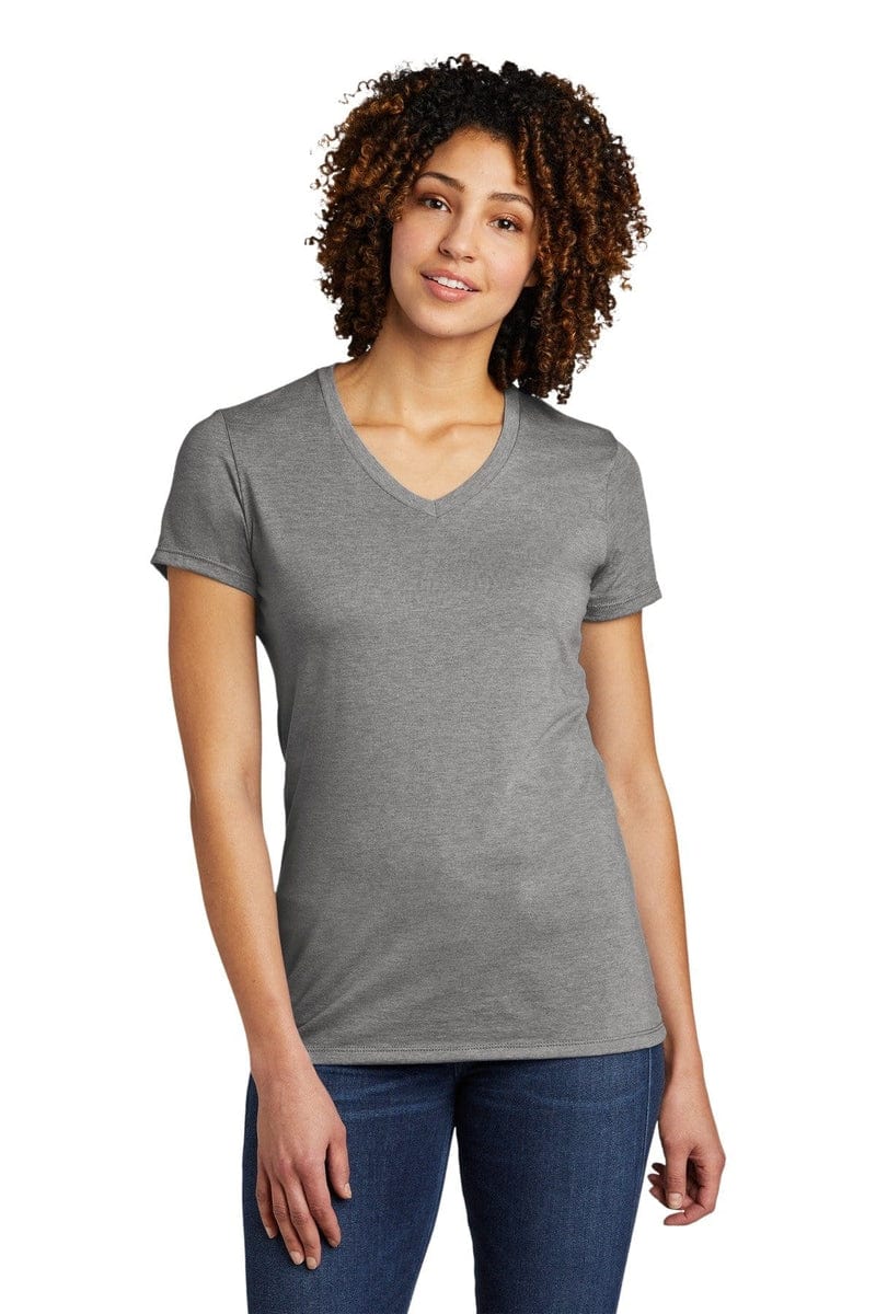 Allmade Women's Tri-Blend V-Neck Tee AL2018 in 