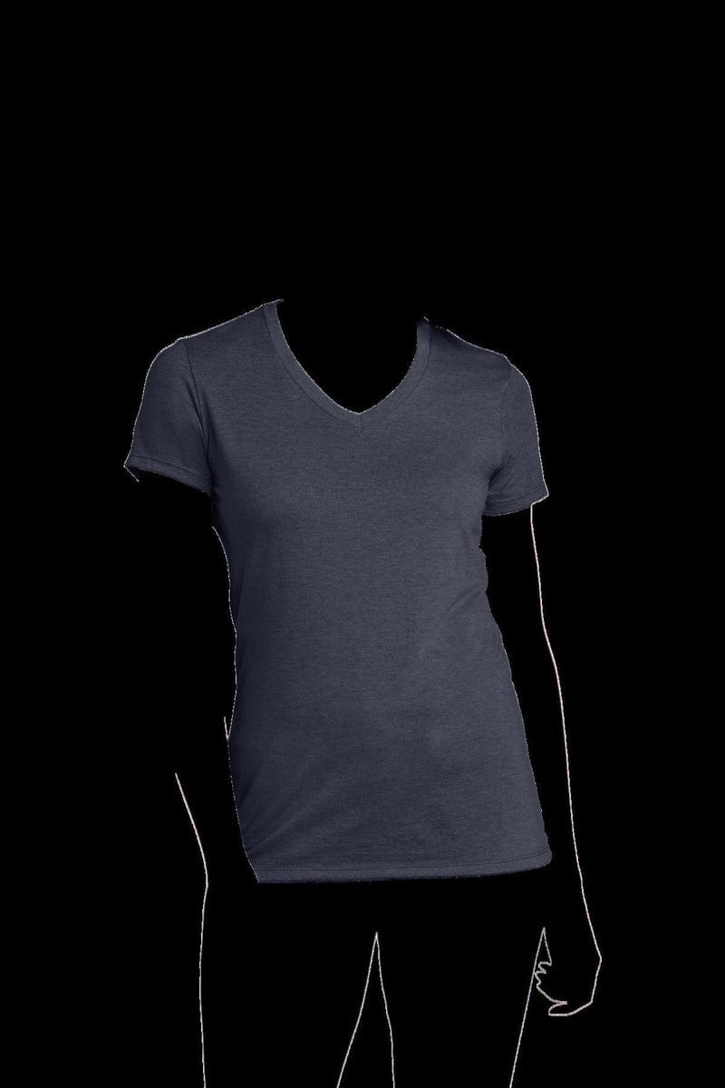 Allmade Women's Tri-Blend V-Neck Tee AL2018 in 